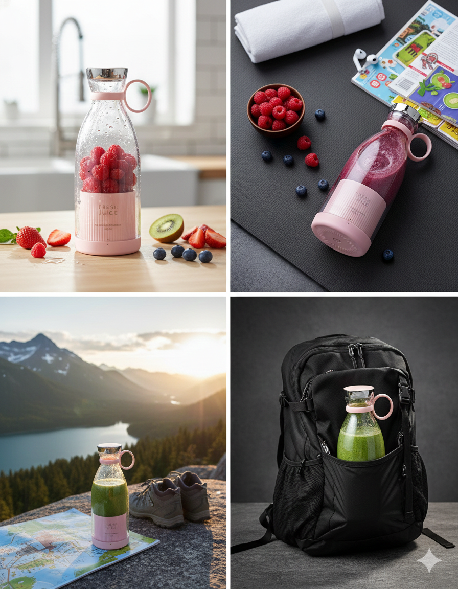 FreshGo™ Portable Juice Blender